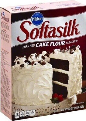 Pillsbury enriched cake flour bleached