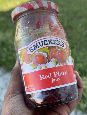 Red plum jam