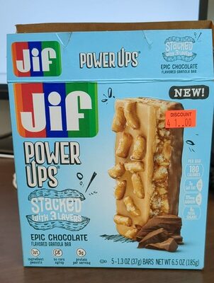 Power Ups Epic Chocolate Flavored Granola Bar