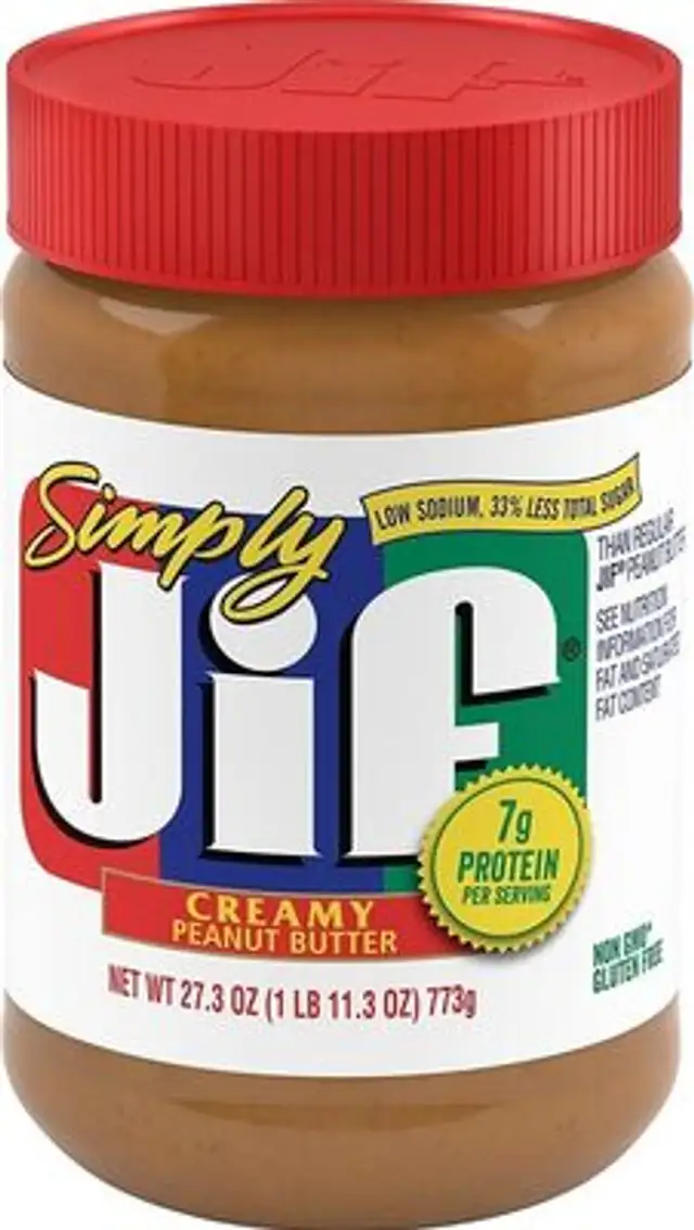 Simply creamy peanut butter