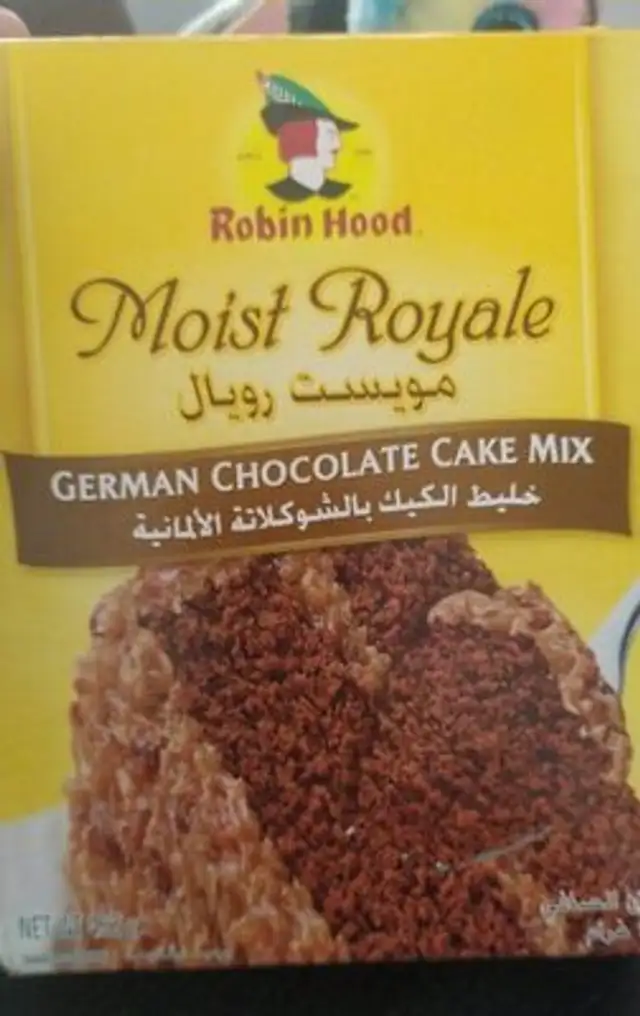 German chocolate cake mix