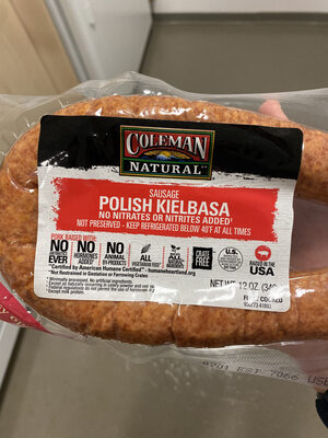 Coleman Natural, Polish Kielbasa