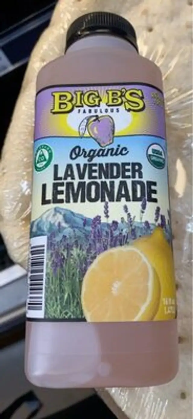 Organic labender lemonade