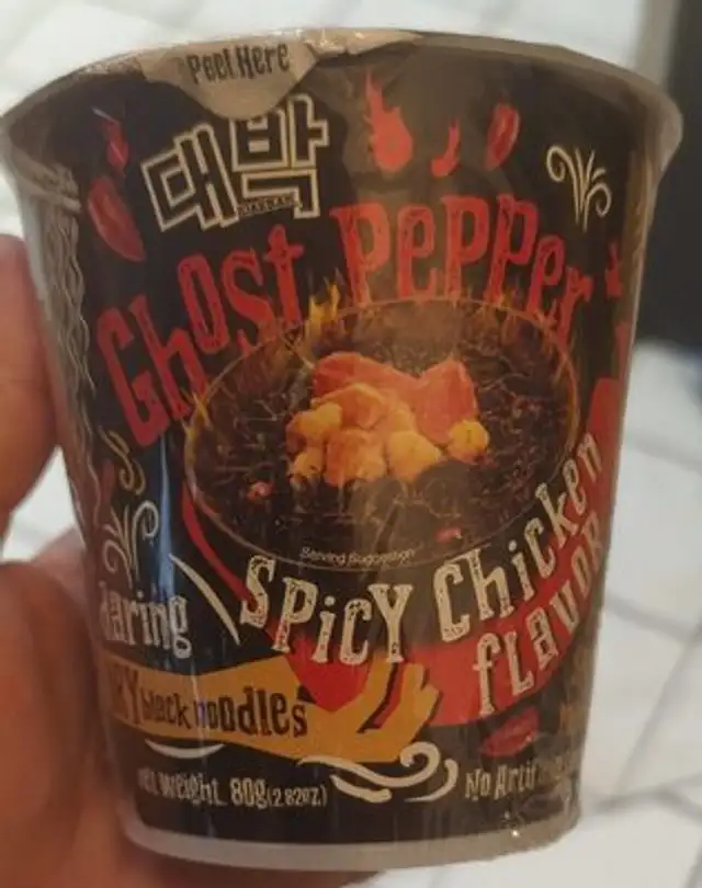 Ghost pepper spicy chicken flavor