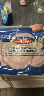 Natural Hickory Smoked Canadian Bacon front packaging