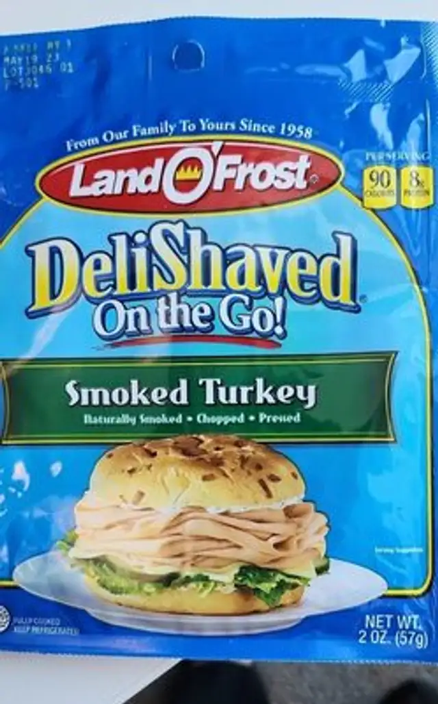 Land o'frost delishaved smoked turkey