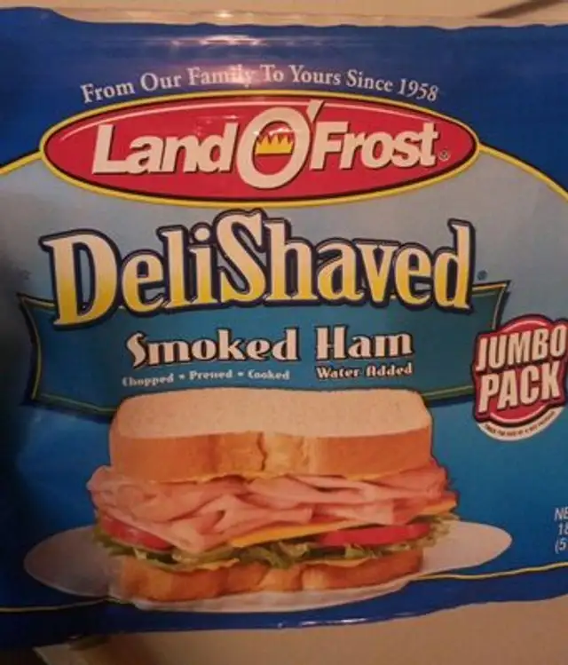 DeliShaved smoked ham