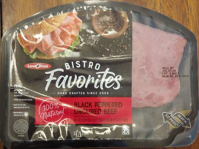 Black Peppered Uncured Beef