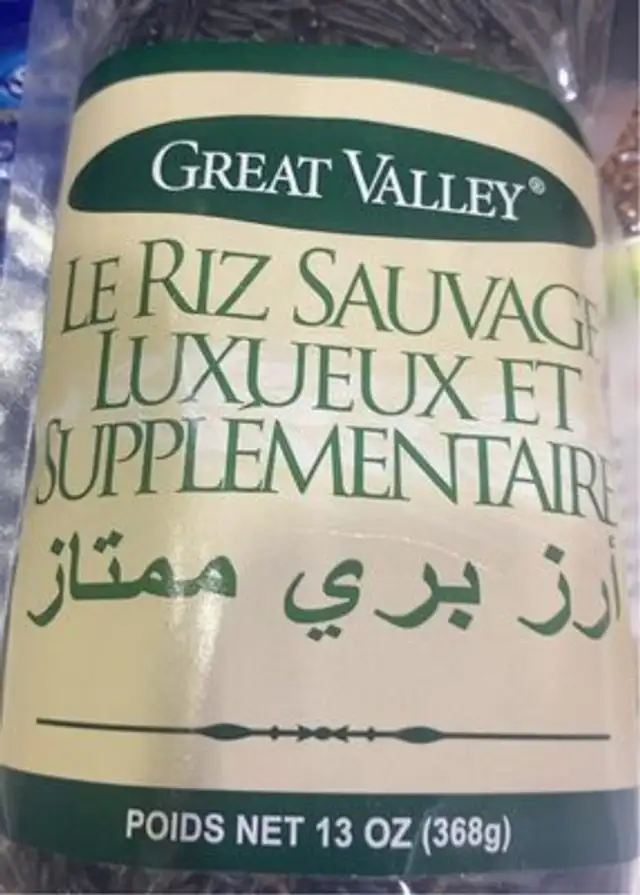 Riz sauvage