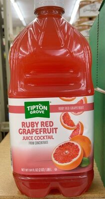 Ruby Red Grapefruit Juice Cocktail From Concentrate