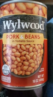 Wylwood Pork and Beans in Tomato Sauce