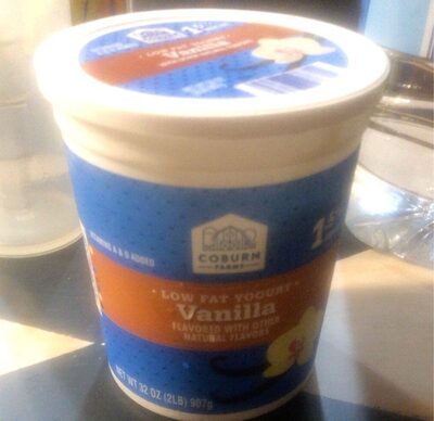 Low fat yogurt vanilla
