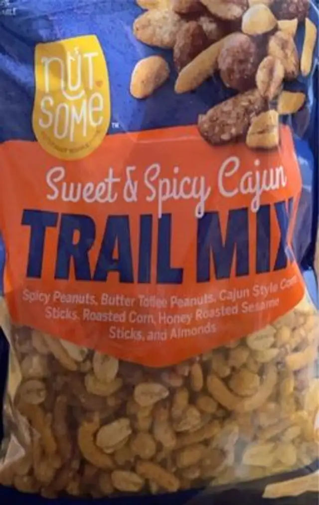 sweet and spicy trail mix