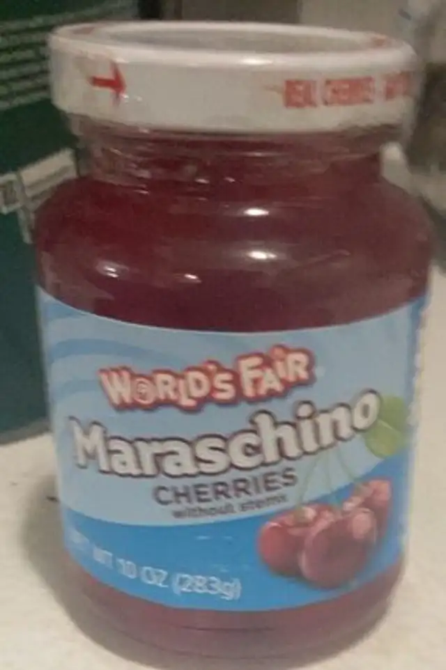 Maraschino cherries