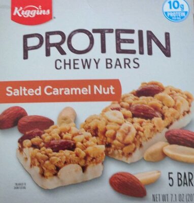 Protein Chewy Bars front packaging