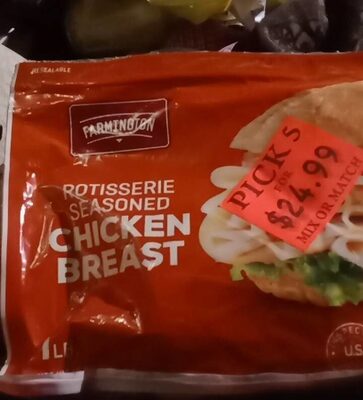 Rotisserie seasoned chicken breast