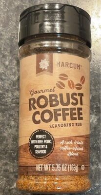 Gourmet robust coffee seasoning rub