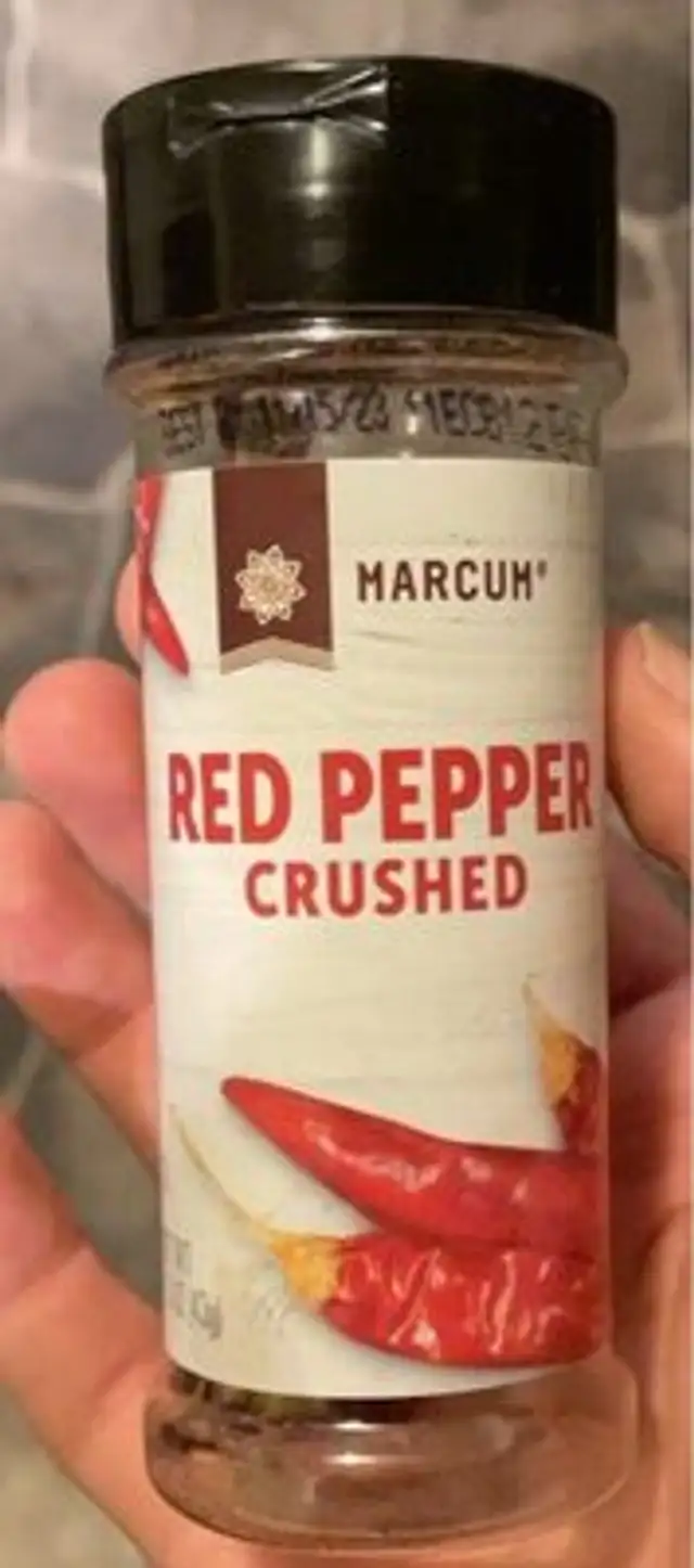 Crushed red  pepper