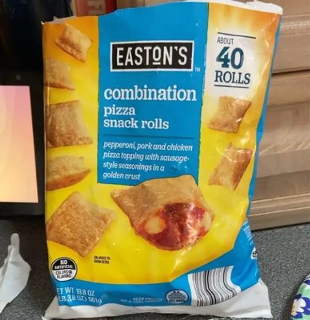 Pizza roll snacks