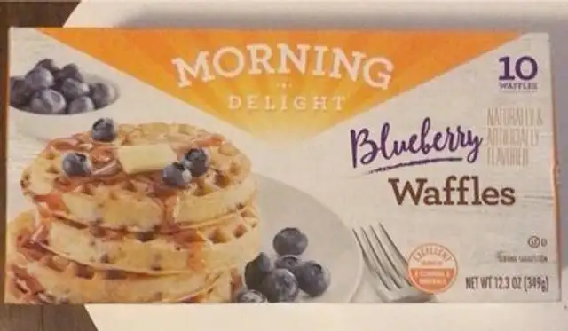 Blueberry waffles