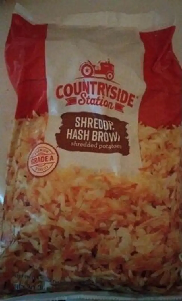 Shredded hash browns