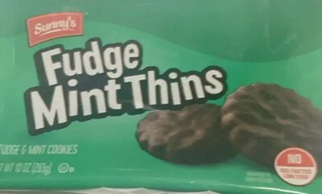 Fudge mint thins