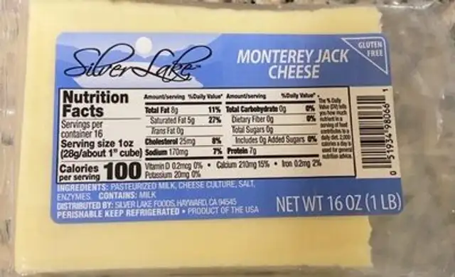 Monterey jack cheese