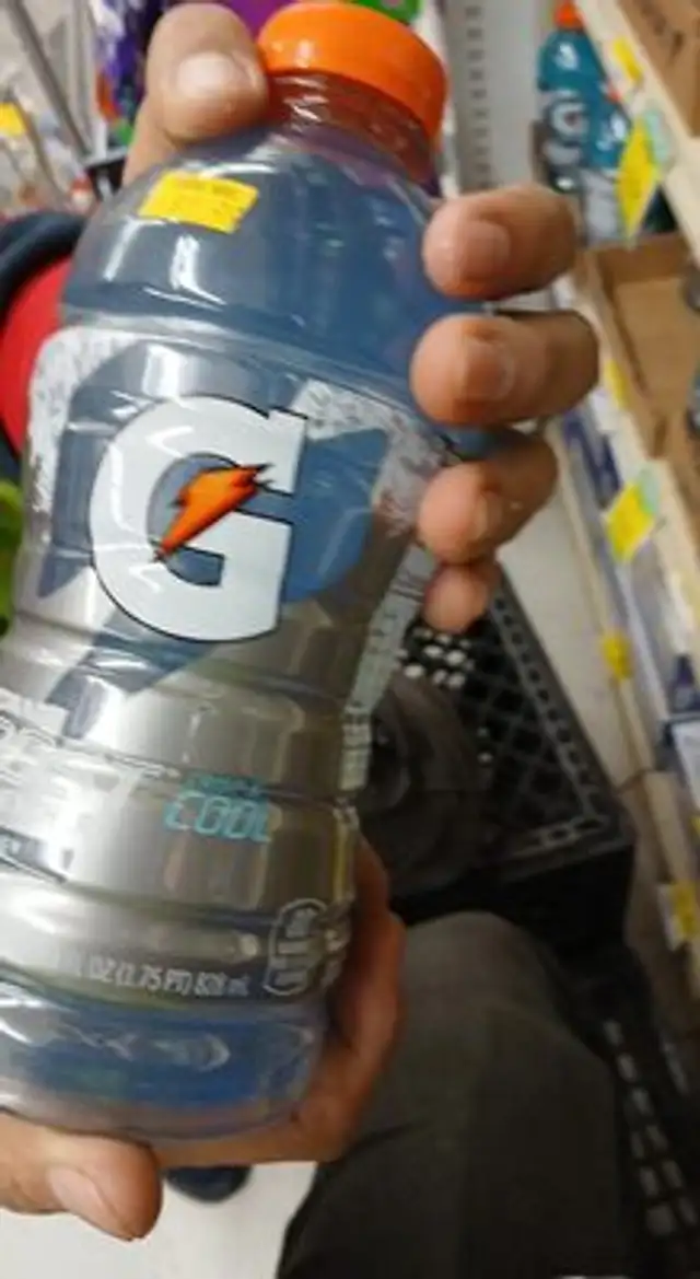 Icy charge crisp & cool thirst quencher, icy charge