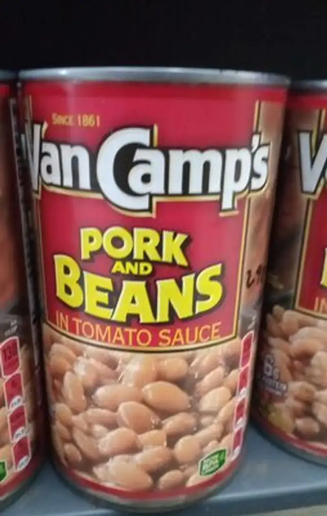 Pork and beans in tomato sauce, tomato sauce