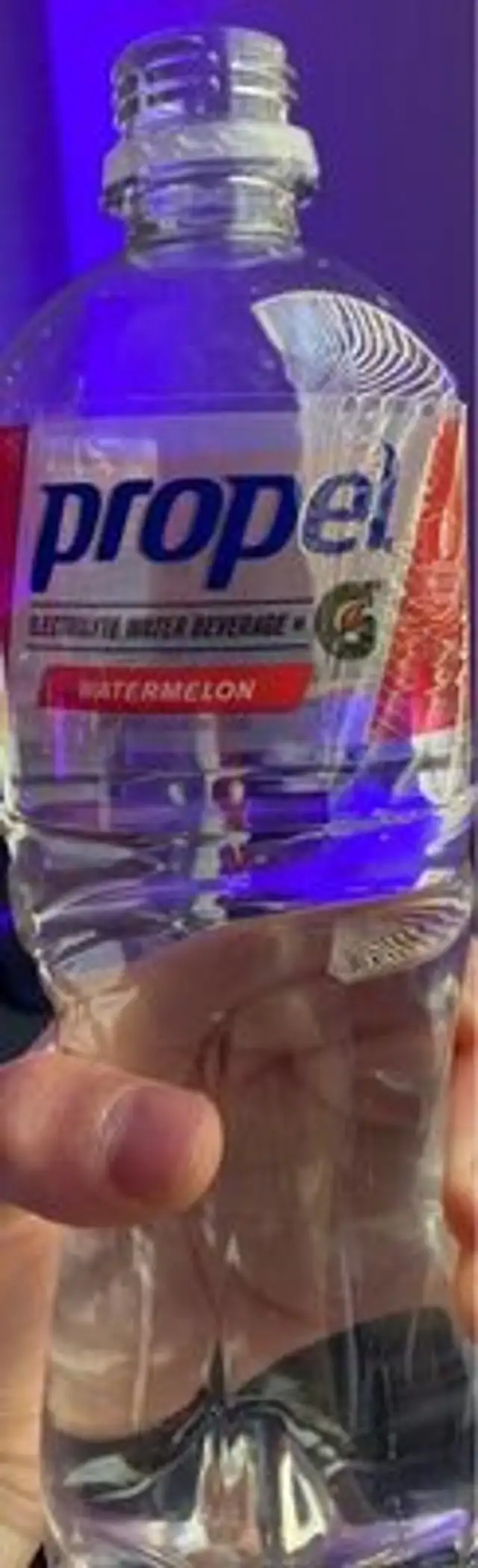 Watermelon electrolyte water beverage, watermelon nutrition facts table
