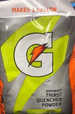 Lemon lime thirst quencher powder