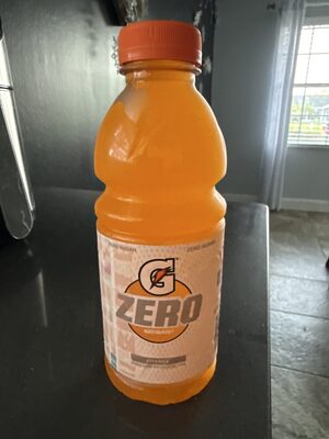 Orange zero sugar thirst quencher, orange