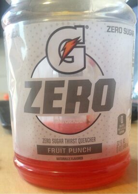 Zero sugar thirst quencher