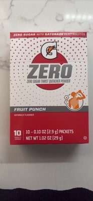 Zero Sugar Thirst Quencher Powder