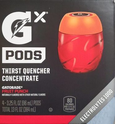 GX Pods Thirst Quencher Concentrate