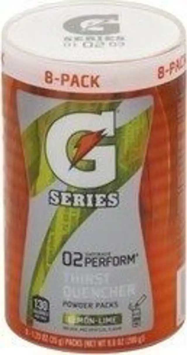 Lemon lime thirst quencher powder packs