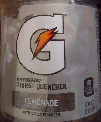 Lemonade thirst quencher, lemonade