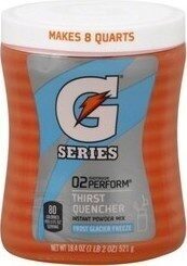 Thirst Quencher Powder, Glacier Freeze
