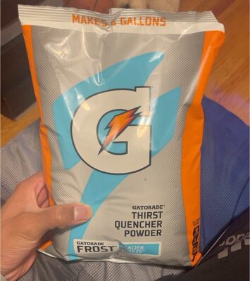 Frost glacier freeze crisp & cool thirst quencher powder