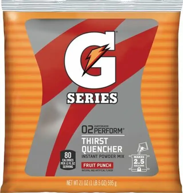 Fruit punch thirst quencher powder