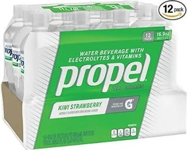 Propel kiwi strawberry zero calorie sports drinking