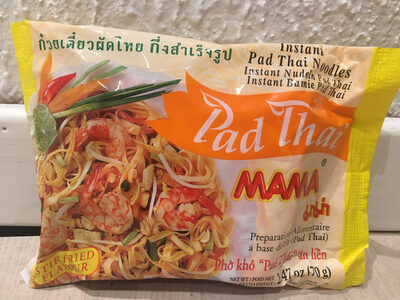 Pad thai instant noodles pcks thailand
