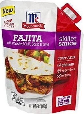 Skillet sauce fajita front packaging