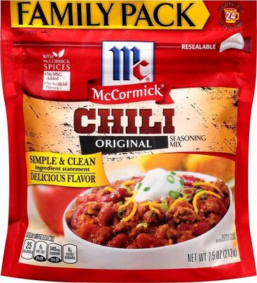 Family chili seasoning mix