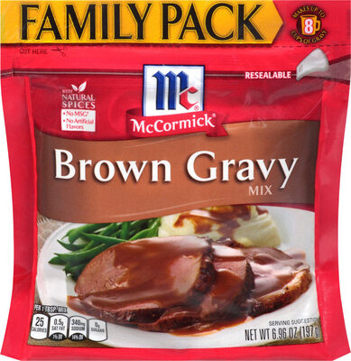 Family brown gravy mix