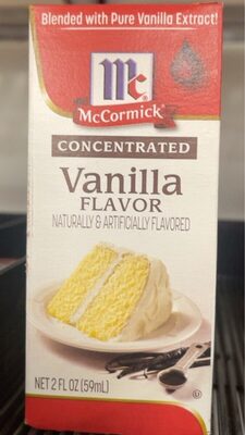 Vanilla Flavor front packaging