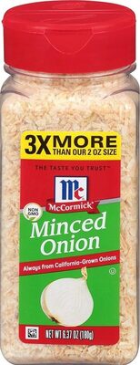 Minced onions