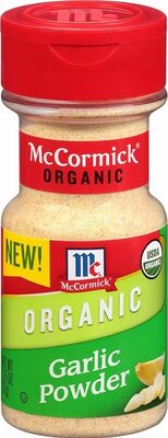 Organic Garlic Powder front packaging