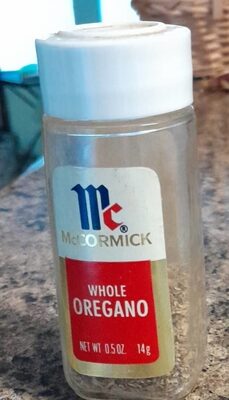 Whole Oregano front packaging