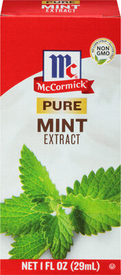 Pure Mint Extract front packaging